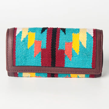 American Darling Wallet Saddle Blanket Genuine Leather Women Bag Western Handbag Purse